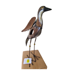Curlew standing candle holder 50cm