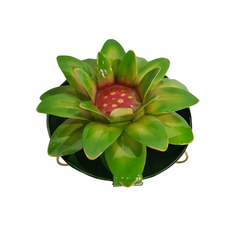 Flower Mosquito Coil Holder Green 17cm