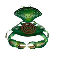 Crab mosquito coil holder green 28 cm