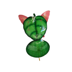 Butterfly Leaf Pink Mosquito coil holder 23 cm