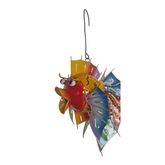 Fish Hanging small Green Blue 20 cm