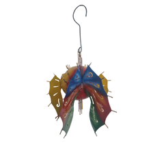 Fish Hanging small Green Blue 20 cm