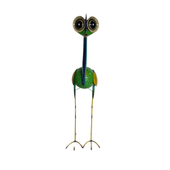 Elmo Bird candle holder Green Blue 100 cm