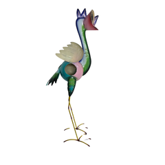 Elmo Bird candle holder Pink Green 100 cm