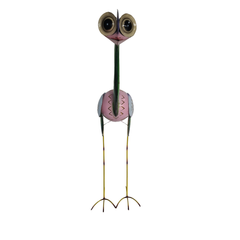 Elmo Bird candle holder Pink Green 100 cm