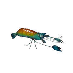 Colourfull Shrimp Yellow 42 cm