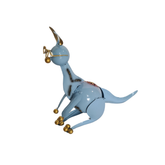 Kangaroo Candle holder Blue 27 cm