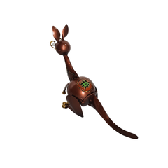 Kangaroo Candle holder Brown 27 cm