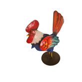Regal rooster mixed colour blue 18 cm
