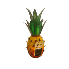 Pineapple candle holder 27 cm