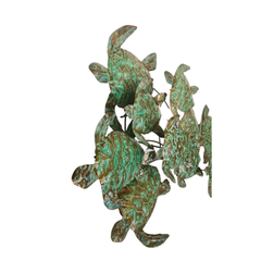 Turtle group wall hanging 80 cm