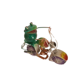 Frog on a Harley 18 cm