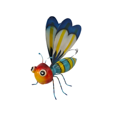 Butterfly hanging Blue 28 cm