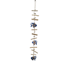 Mobile dark blue fish 100 cm