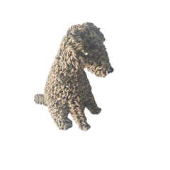 Dog rope animal sitting -natural 30 cm