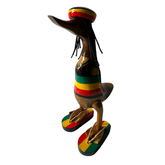 Duck rasta with thongs 25 cm