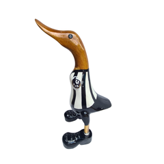 Football duck 25 cm Collingwood Magpies