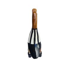 Football duck 25 cm Collingwood Magpies