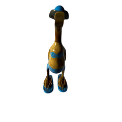 Duck blue bikini, hat and flip flops 35 cm