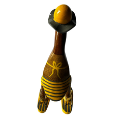 Duck yellow bikini, hat and flip flops 25 cm