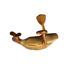 Duck bottle holder natural 25 cm