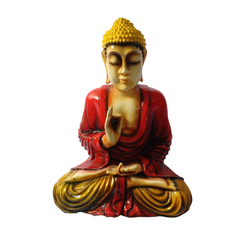 Budha sitting in resin 25 cm high
