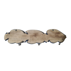 Fish Wall Hanging Dark Blue 50 cm