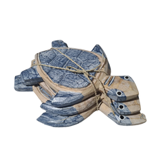 Turtles set 3 Dark Blue 18, 20, 22 cm