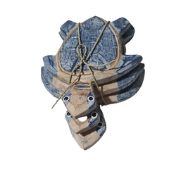 Turtles set 3 Dark Blue 18, 20, 22 cm