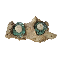 Candle Holder Double 35 cm