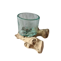 Vase glass 10 cm rectangle