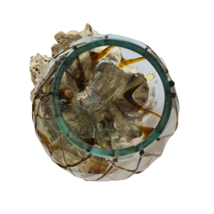 Wood glass 2 colors (brown) 20 x 30 cm