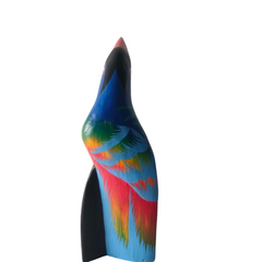 Toucans Sitting Blue 20 cm