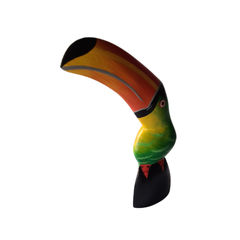 Toucans Sitting Green 20 cm
