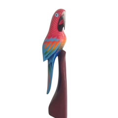 Macaw Sitting Red 60 cm