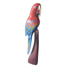 Macaw Sitting Red 60 cm