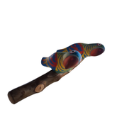 Small Parrots On Perch 25 cm