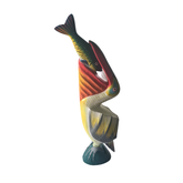 Pelican fish in mouth white 50 cm