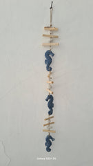 Mobile dark blue Sea Horse 100 cm