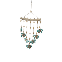 Wall decor green fish 50 cm