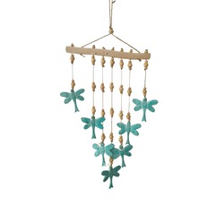 Wall Decor Green Dragonfly 50 cm