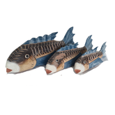 Fish full coloured set of 3 as 30,40,50 cm