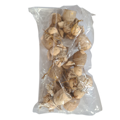 Xmas Angel Natural Hanging Ornament Pack Of 10, 6 x 4 x 3 cm