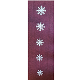 Snowflake Hanging Decoration 5 Different Size Discs 130 x 20 x 1 cm