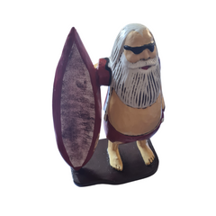 Surfing Santa 33 x 21 x 10 cm