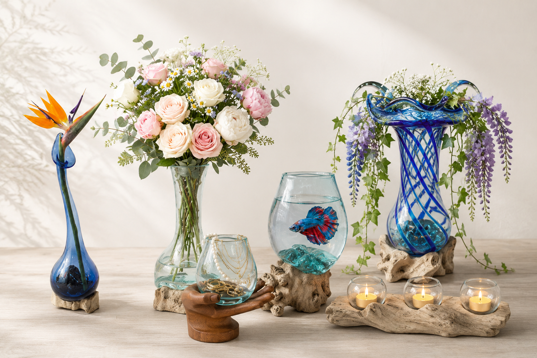 Glass Decor: How to Style Your Home with Handcrafted Pieces