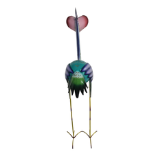 Elmo Bird candle holder Pink Green 100 cm