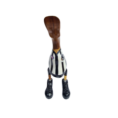 Football duck 25 cm Collingwood Magpies