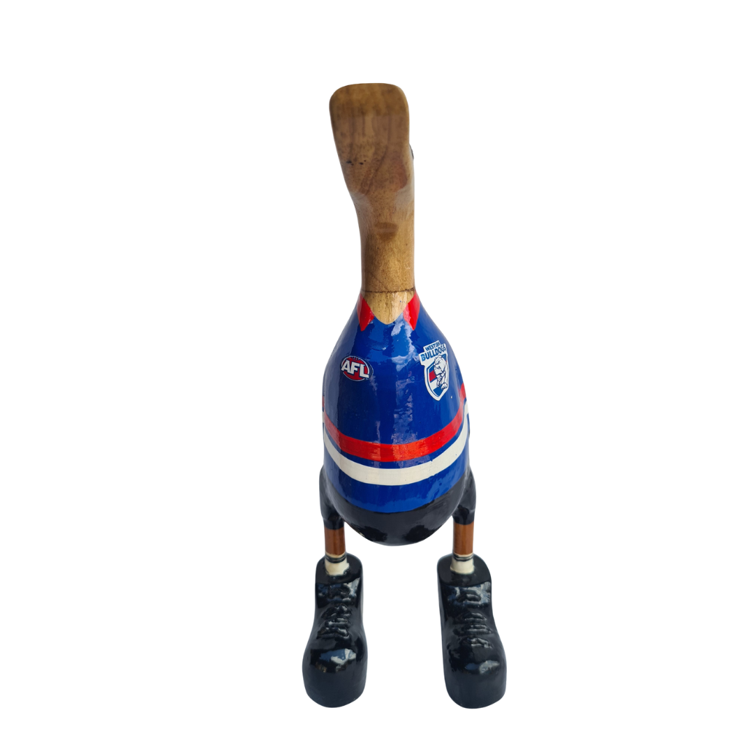Football duck 25 cm Western Bulldogs