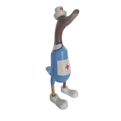 Duck Nurse in classic uniform 35 cm